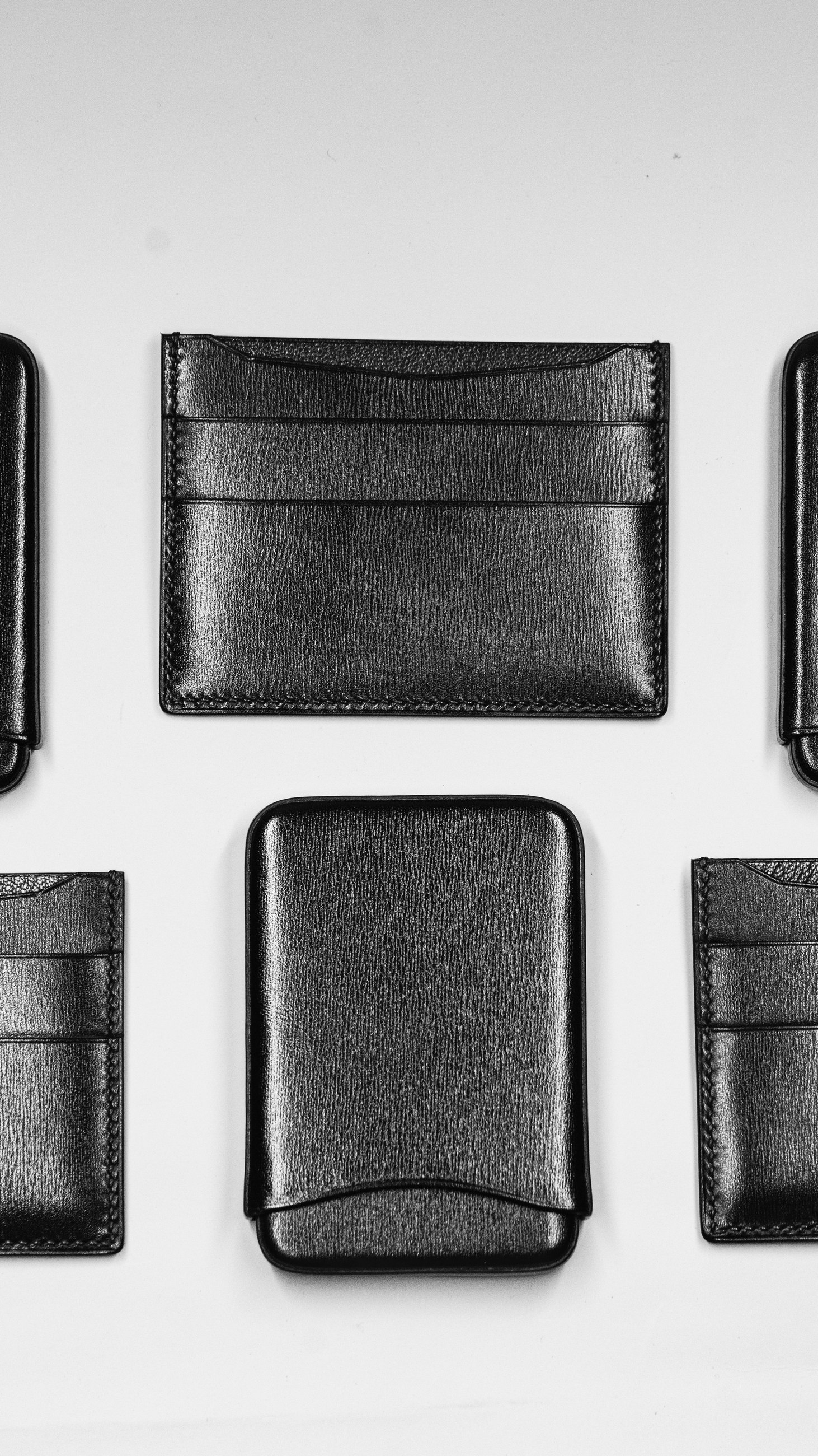 Étui et porte-cartes en veau box